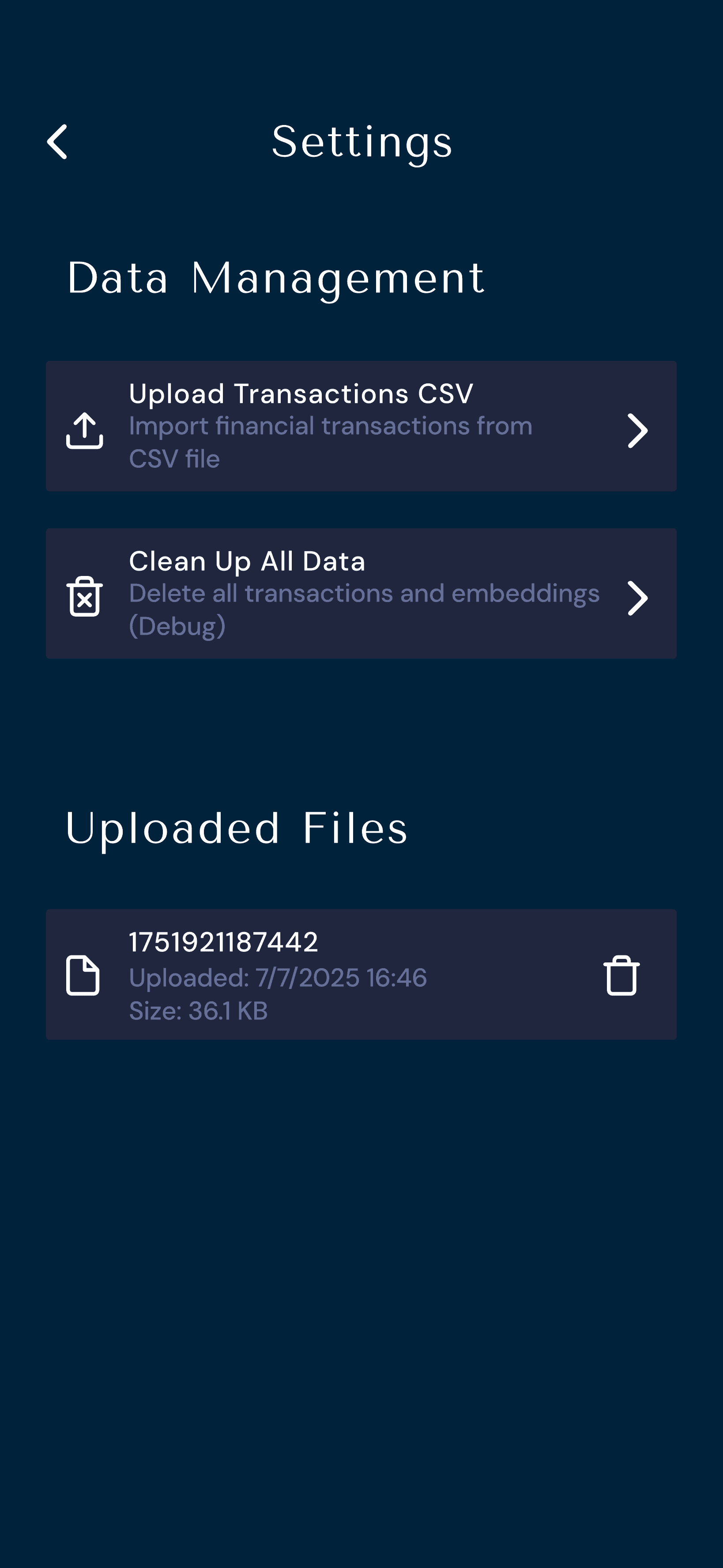 Profile interface maintaining consistency across platforms